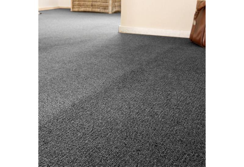 Andiamo Teppichboden Luton, Feinschlinge, Made in Netherlands, rechteckig, Höhe: 6 mm, meliert, Breite 400 cm oder 500 cm, strapazierfähig & pflegeleicht von Andiamo