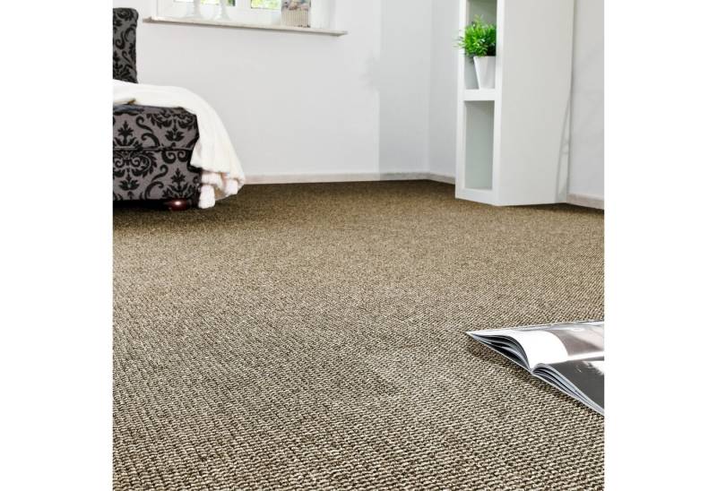 Andiamo Teppichboden Joe, Schlinge, Made in Netherlands, rechteckig, Höhe: 8 mm, Breite 400 cm, meliert, Wohnzimmer, strapazierfähig & robust von Andiamo
