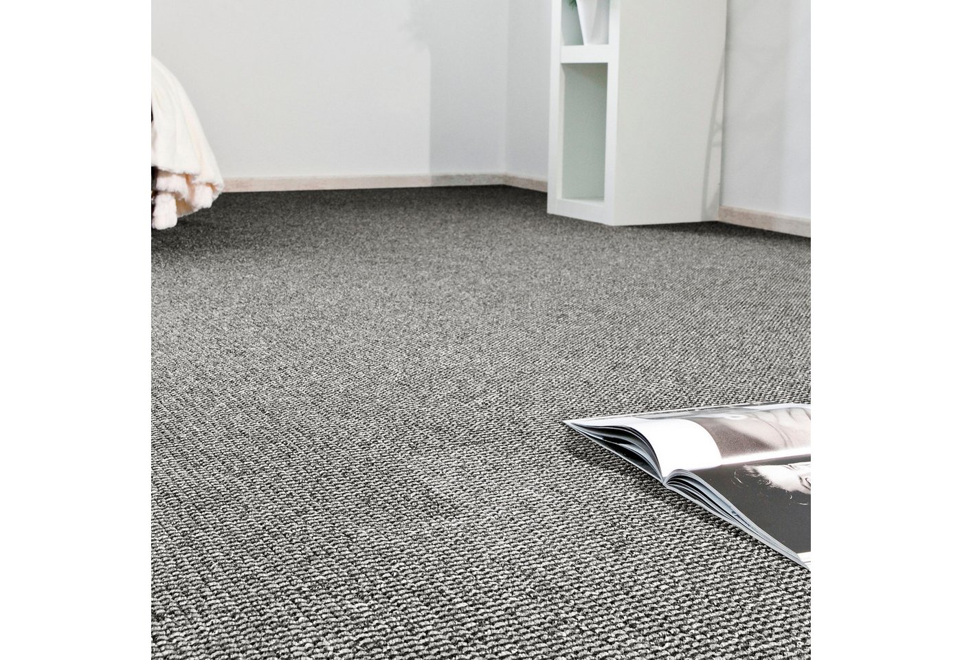 Andiamo Teppichboden Odense, rechteckig, Höhe: 0,75 mm, Breite 400 cm, mit Wabenstruktur, strapazierfähig & robust Andiamo Teppichboden Odense, rechteckig, Höhe: 0,75 mm, Breite 400 cm, mit Wabenstruktur, strapazierfähig & robust von Andiamo