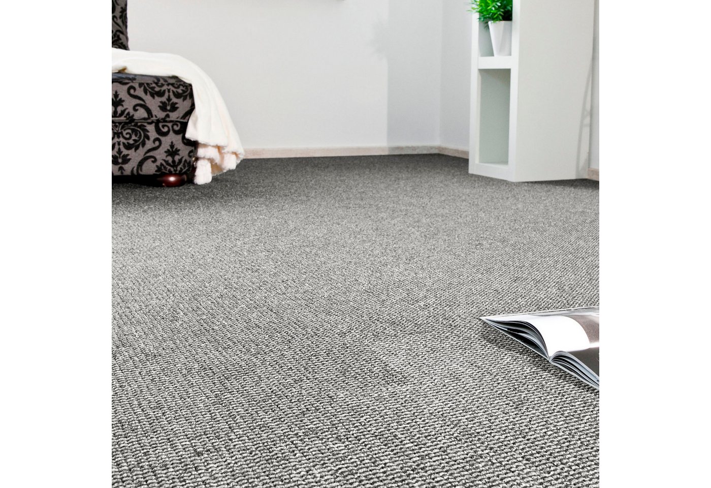 Andiamo Teppichboden Patras, Strukturschlinge, Made in Netherlands, rechteckig, Höhe: 8,5 mm, meliert, Breite 400 cm oder 500 cm, strapazierfähig & robust Andiamo Teppichboden Patras, Strukturschlinge, Made in Netherlands, rechteckig, Höhe: 8,5 mm, meliert, Breite 400 cm oder 500 cm, strapazierfähig & robust von Andiamo