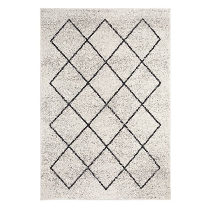 andiamo Teppich 'Bolonia' 60 x 110 cm creme-grau von Andiamo