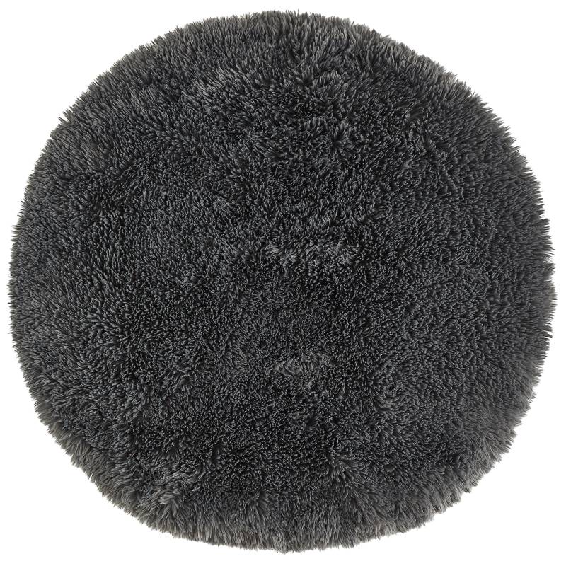 andiamo Teppich 'Nael' anthrazit Ø 80 cm von Andiamo