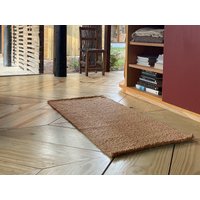 Brauner Teppich Läufer Argentinien, Kleiner Teppich, Für Schlafzimmerästhetik, Einzigartiger Niedlicher Brauner Teppich Läufer Argentinien, Kleiner Teppich, Für Schlafzimmerästhetik, Einzigartiger Niedlicher von AndinaDecor