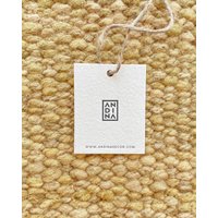 Handgefertigter Teppich Argentinien, Handgewebter Teppich, 200x300 6x9 5x8 Gewebter Designerteppich von AndinaDecor