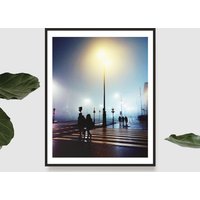 Budapest Nacht Skyline Fotodruck - Buntes Urban Art Poster, Modernes Wohndekor, Europa Reisegeschenk Budapest Nacht Skyline Fotodruck - Buntes Urban Art Poster, Modernes Wohndekor, Europa Reisegeschenk von AndokPrints