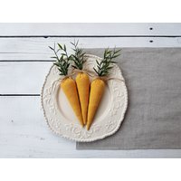 Orange Stoff Möhren, Osterstoff Frühlingsdeko, Schüsselfüller, Osterdeko, Rübendeko, Stoffrübe von AndraOtoTextiles