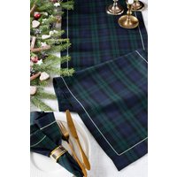 "Tischläufer "Blackwatch" Im Schottenmustermuster von AndraOtoTextiles