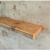 Schwebende Wandkonsole | Wandregal Aus Altholz Schwebendes Regal Schwimmendes von AndreKarger