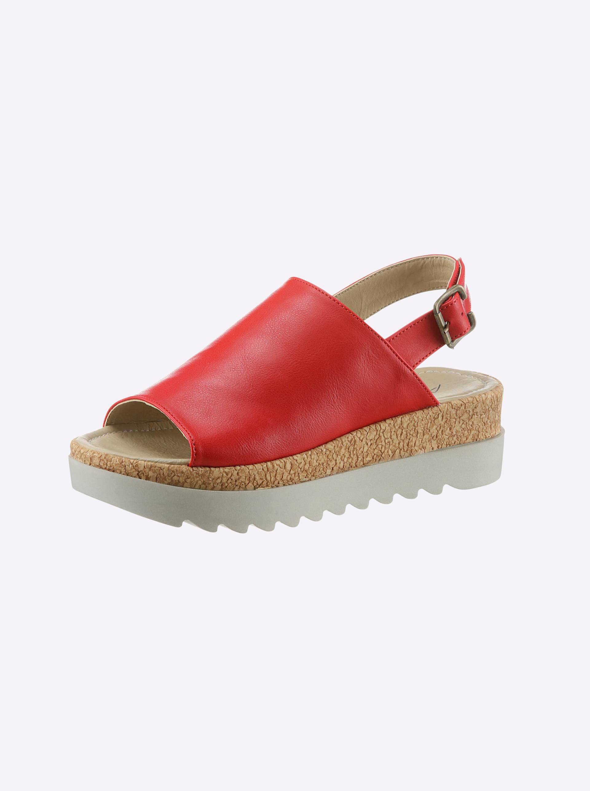 Sandalette in rot von Andrea Conti von Andrea Conti