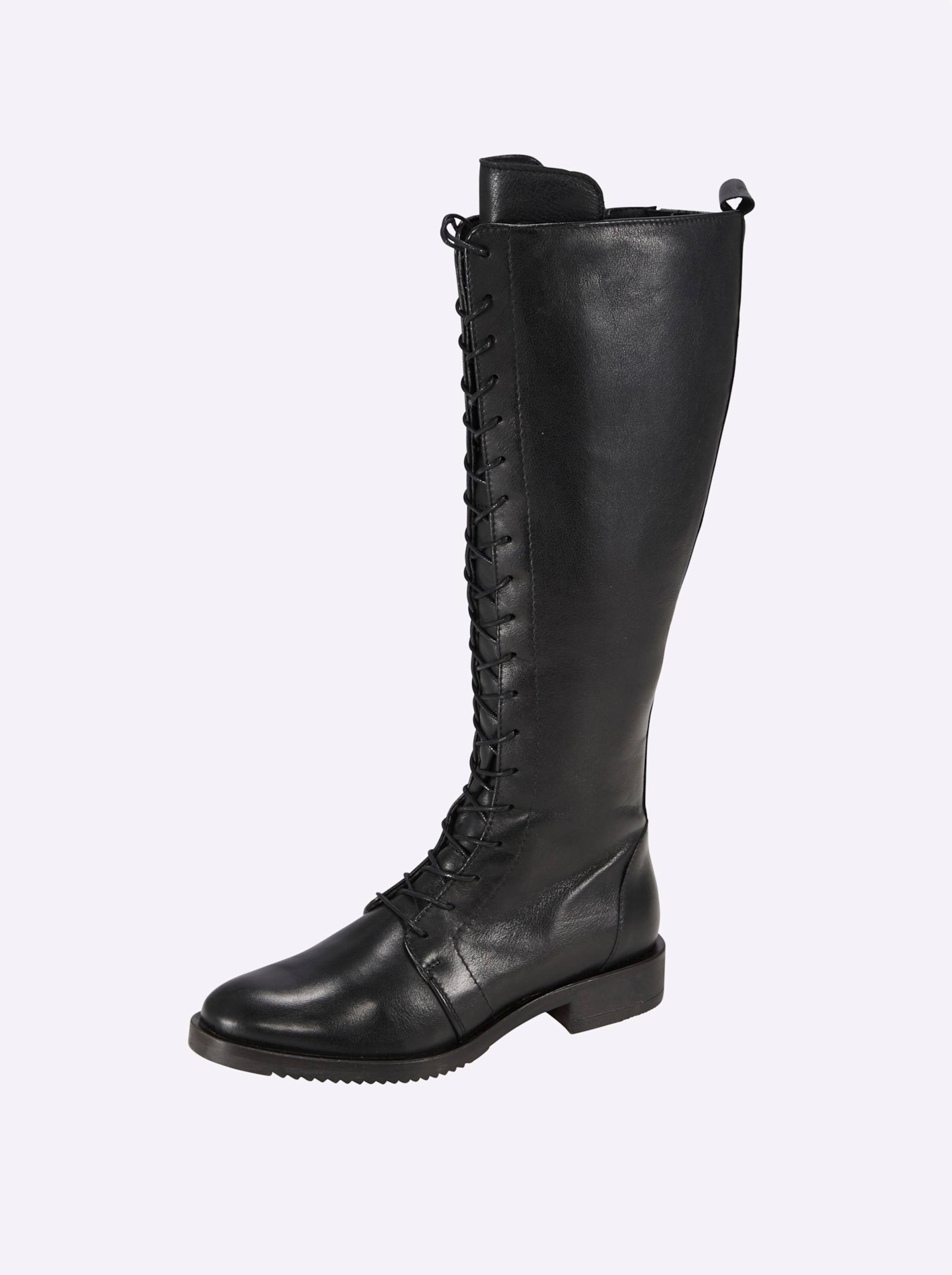 Schnürstiefel in schwarz von Andrea Conti von Andrea Conti