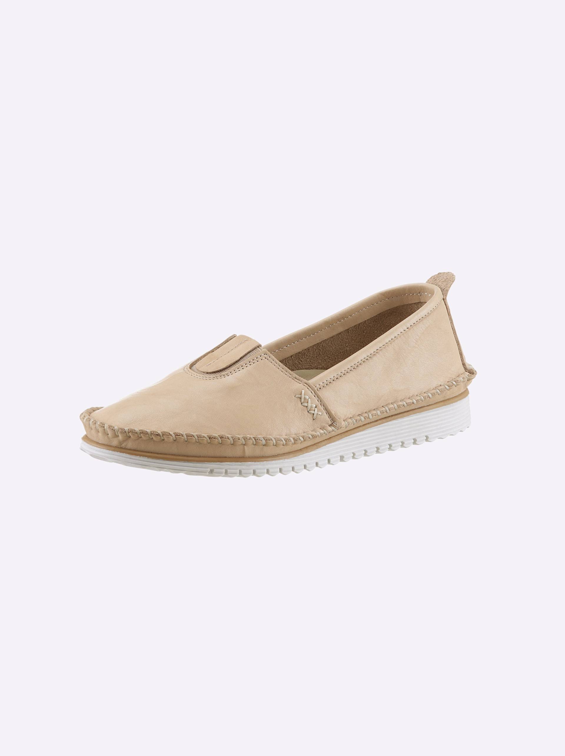 Slipper in beige von Andrea Conti von Andrea Conti