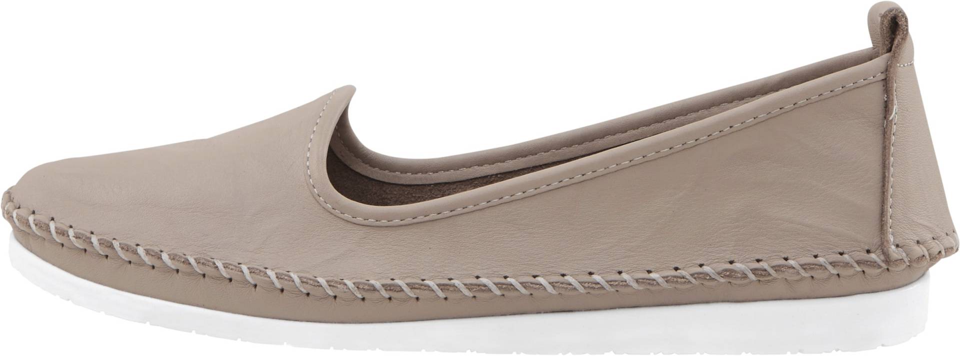 Slipper in taupe von Andrea Conti von Andrea Conti