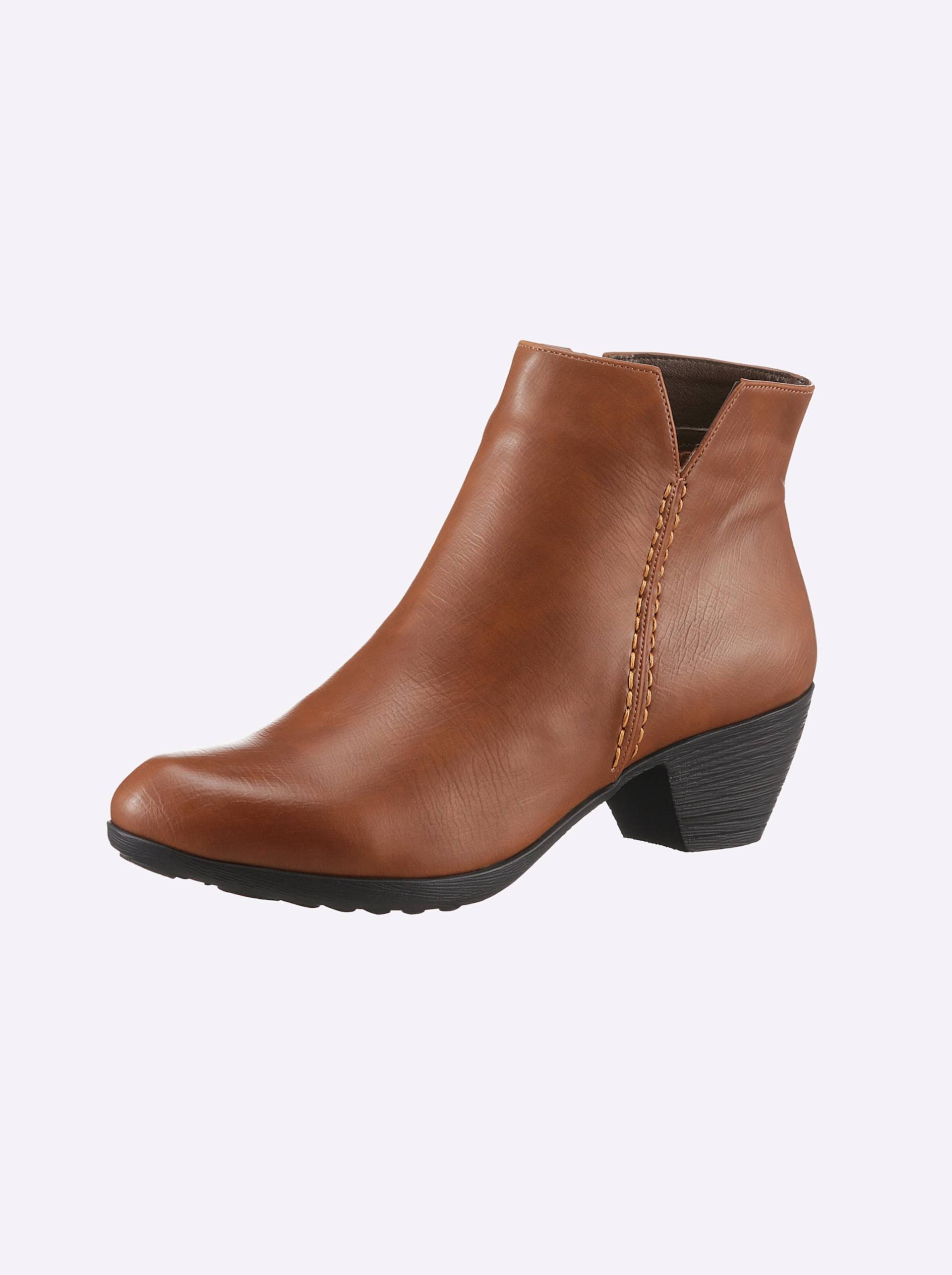 Stiefelette in cognac von Andrea Conti von Andrea Conti