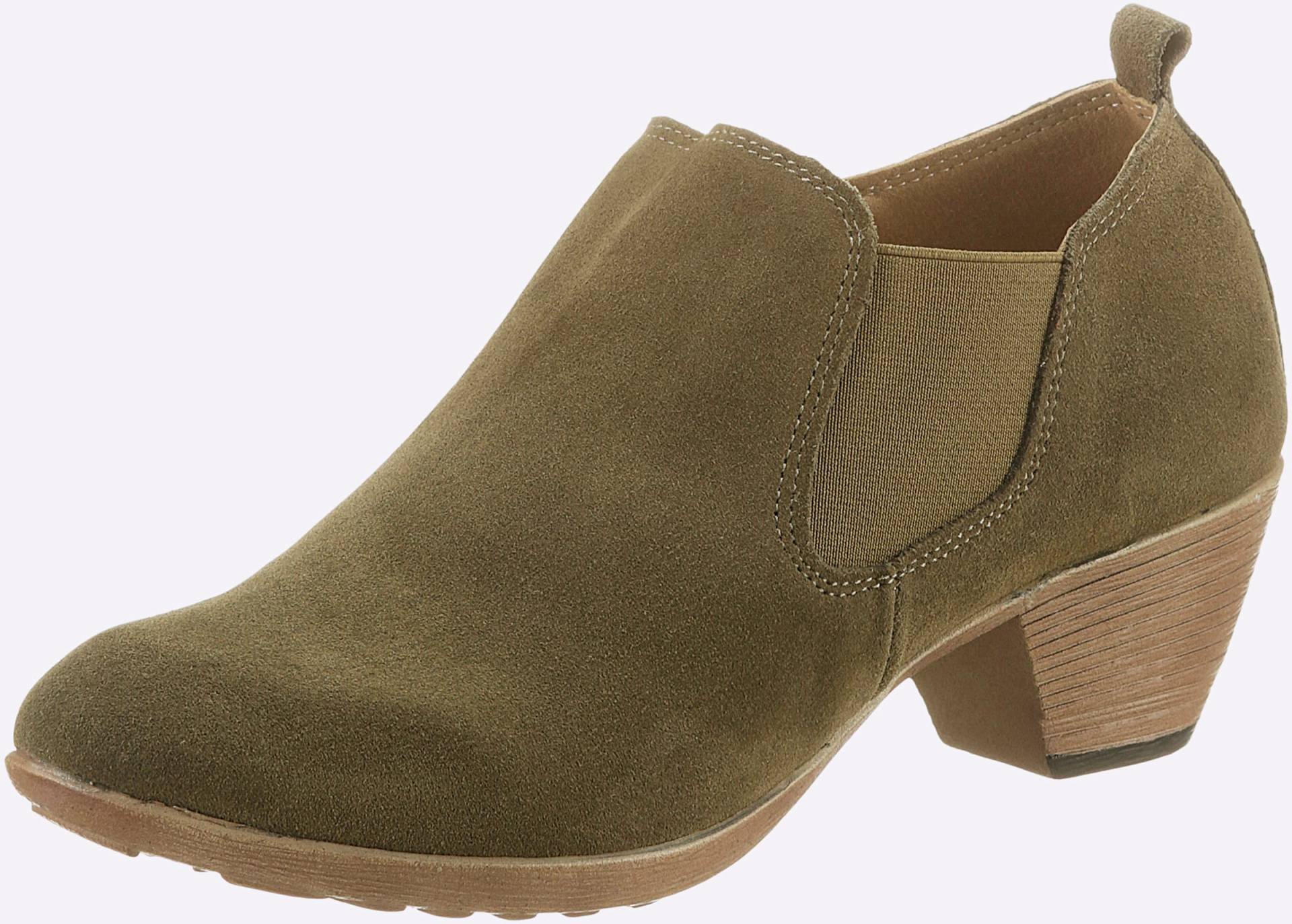 Stiefelette in khaki von Andrea Conti von Andrea Conti