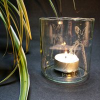 Teelicht | Hase Süssigkeitenglas Handgraviert Blumentopf Multifunktional von AndreaKroppDesign