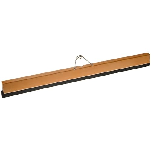 Andreas Bürsten 2493 Wasserschieber Stabil mit Holz-Korpus und Halter für Besenstiele, 80cm Breite von Andreas Bürsten