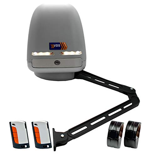 VDS IBIS 24V Flügeltorantrieb – Gelenkarm Drehtorantrieb für Einzeltor bis 2,5m – Robuster 24V Torantrieb mit Soft-Start/Stopp & Hinderniserkennung – Automatischer Tor Antrieb für Einfahrtstore von Andreas Dell
