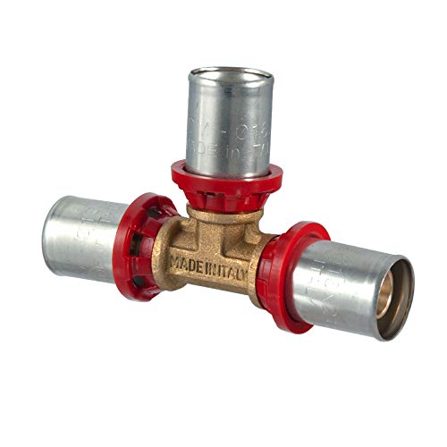 TDM Pressfitting T-Stück reduziert 25 x 2,5mm - 20 x 2,0mm - 20 x 2,0mm für Rohr, Aluverbund- und Mehrschichtverbundrohr, DVGW geprüft, 25 x 16 x 20 TDM Pressfitting T-Stück reduziert 25 x 2,5mm - 20 x 2,0mm - 20 x 2,0mm für Rohr, Aluverbund- und Mehrschichtverbundrohr, DVGW geprüft, 25 x 16 x 20 von Andreas Dell