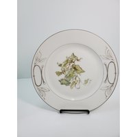 Haviland Und Firma Limoges Efeu Teller Mit Platin Borte von AndreasAntiquesFinds