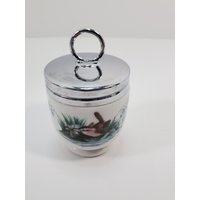 Royal Worcester Birds Regular Size Egg Coddler, England von AndreasAntiquesFinds