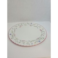 Sommer Chintz Von Johnson Brothers Ovales Tablett von AndreasAntiquesFinds