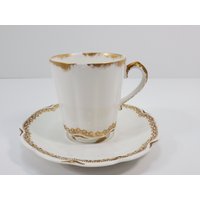 Theodor Haviland Für J. Beilenson Tasse Und Untertasse, Limoges France von AndreasAntiquesFinds