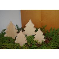 Tannenbäume Aus Holz Kiefernholz Winter Weihnachten Advent Deko Weihnachtsdekoration von AndreasKreativWelt