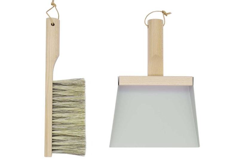 Andrée Jardin Kehrgarnitur Handfeger Set Clynk Natural Collection grau von Andrée Jardin