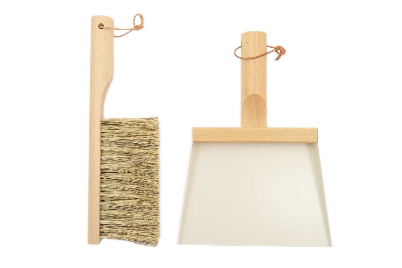 Andrée Jardin Kehrgarnitur Handfeger Set Clynk Natural Collection weiss Andrée Jardin Kehrgarnitur Handfeger Set Clynk Natural Collection weiss von Andrée Jardin