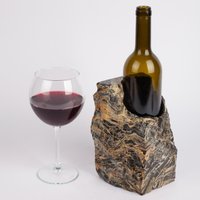 Einzigartiger Marmor Weinflaschenhalter/stein Weinhalter Weinregal von AndresStoneDesign