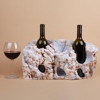 Einzigartiger Marmor Weinflaschenhalter/stein Weinhalter Weinregal von AndresStoneDesign