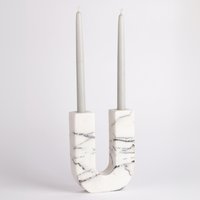 New York Marmor Kerzenständer Unico/Poliert New York Marmor Kerzenständer Unico/Poliert von AndresStoneDesign