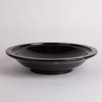 Marmor Servierschüssel/Schwarze Herzstück Obstschale Marmorplatte Marmorschüssel Große Geschenk Für Zuhause von AndresStoneDesign