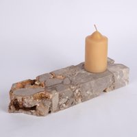 Natürliche Wüstenstein Grau Travertin Verzierung Marmor Wohnkultur | 2x4x12 "Zoll Natürliche Wüstenstein Grau Travertin Verzierung Marmor Wohnkultur | 2x4x12 "Zoll von AndresStoneDesign
