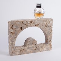 Natürlicher Travertin-stein Jewelry Riser, | 11x8x2 Zoll Natürlicher Travertin-stein Jewelry Riser, | 11x8x2 Zoll von AndresStoneDesign