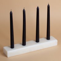 Weißer Marmor Kerzenständer/Teelichthalter Kerzenleuchter von AndresStoneDesign