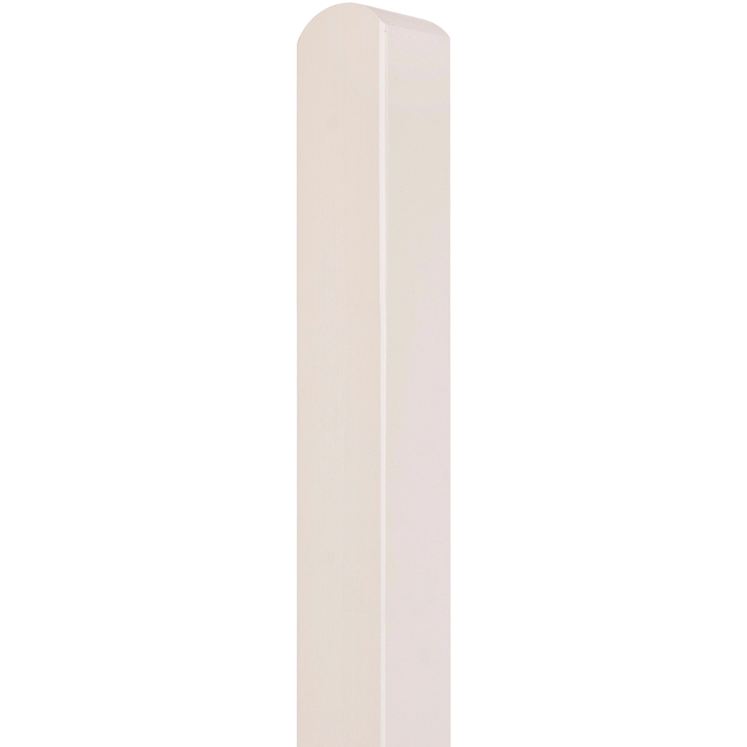 Andrewex Zaunpfosten Glatt 9 cm x 9 cm x 125 cm Cream FSC von Andrewex