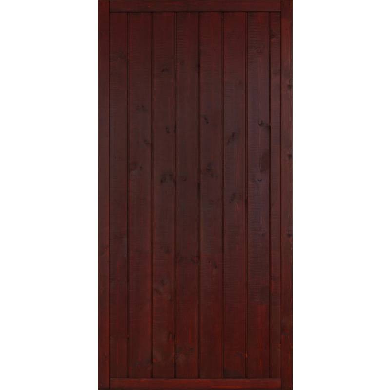 Sichtschutzzaunelement Oxford Braun lackiert 180 cm x 90 cm FSC von -