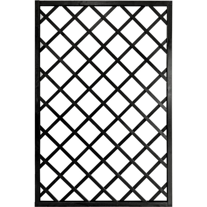 Sichtschutzzaun-Element Nancy Anthrazit 180 cm x 120 cm von Andrewex