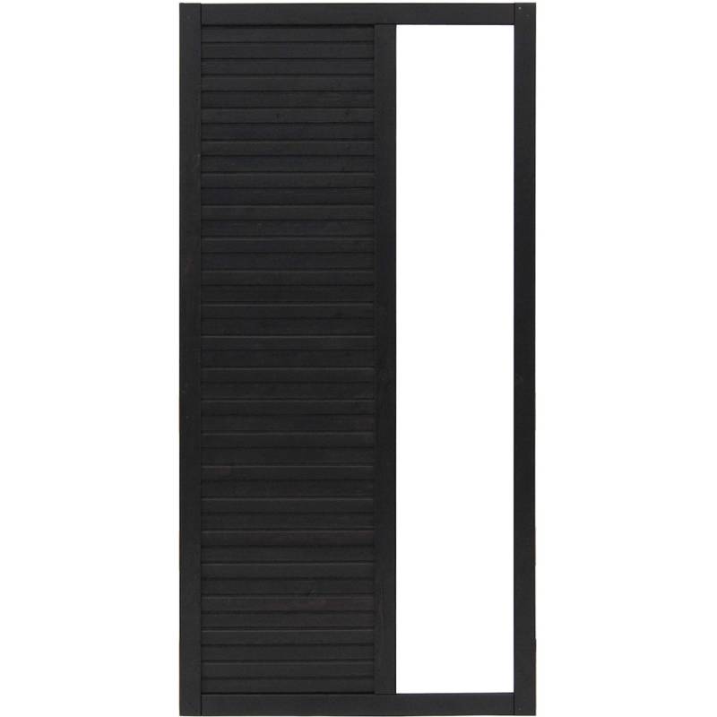 Sichtschutzzaun Element Duo Anthrazit 180 cm x 90 cm von Andrewex