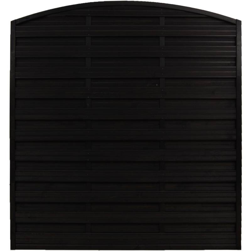 Sichtschutzzaun Element München Anthrazit 180/195 cm x 180 cm von Andrewex