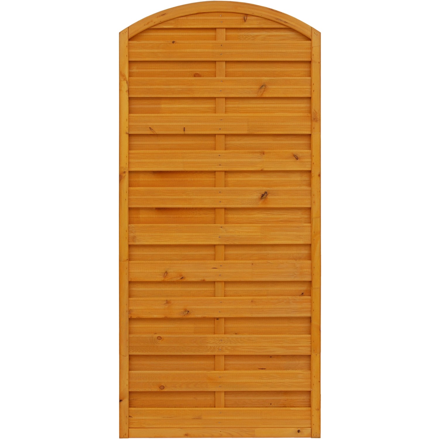 Sichtschutzzaun Element München Pinienfarben 180/195 cm x 90 cm FSC von Andrewex