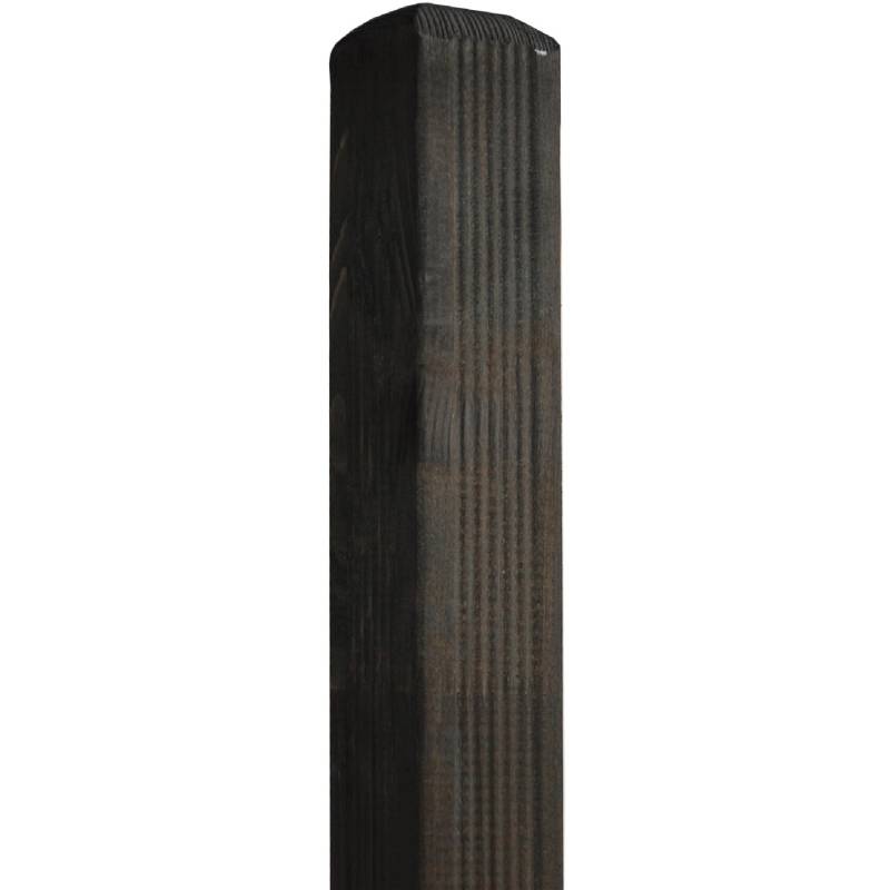 Zaun Zubehör Pfosten Grau 7 cm x 7 cm x 185 cm von Andrewex