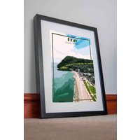 Bray Print Poster Leinwand Wicklow Dublin Irland Bild Geschenk Home Dekor Retro Kunst Reise Vintage Wand Affiche Stil Wandern Abenteuer von AndriusPosters