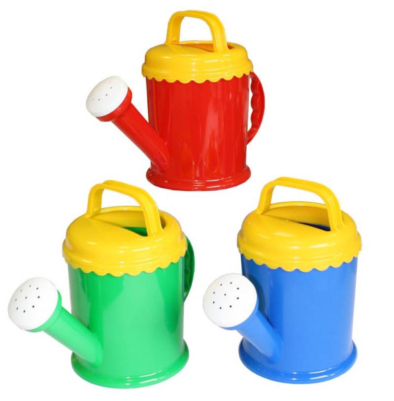 Androni Giocattoli Gießkanne Kinder-Gießkanne 18cm aus Kunststoff 3fach sortiert von Androni Giocattoli