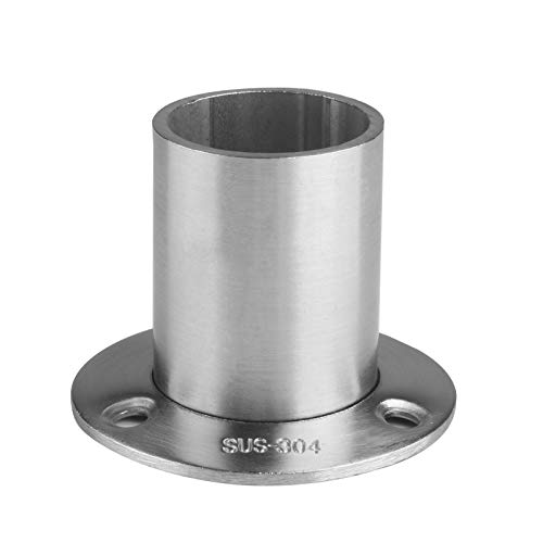 Andux Edelstahl Flansch Socket Flansche Rohr Rod Halterung für Badezimmer Schrank LYGDZ-01 (25mm; 4 Stück) von Andux