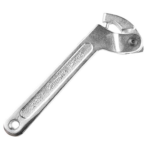 Andux Zone C Schraubenschlüssel Werkzeug Einstellbare Hakenschlüssel YYBS-01 (Runde Nase 1 1/4"-3"(32-76)) MEHRWEG von Andux