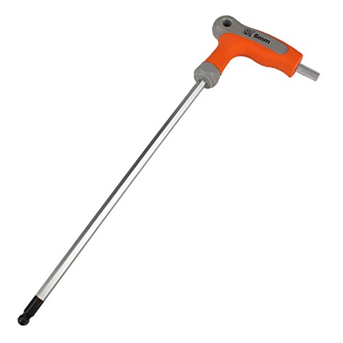 Andux Zone Innensechskantschlüssel Sattelschlüssel T-Griff CR-V mit Kugelkopf NLJBS-01 (6mm) von Andux