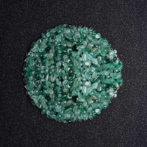 100g Dekogranulat Dekosteine, 9-15mm Kristallsteine, Kleine Halbedelsteine, Ziersteine Steine für Handwerk Aquarium Blumentopf Landschaftsbau Vase Füller Dekoration,Grün C 100g Dekogranulat Dekosteine, 9-15mm Kristallsteine, Kleine Halbedelsteine, Ziersteine Steine für Handwerk Aquarium Blumentopf Landschaftsbau Vase Füller Dekoration,Grün C von Anevous