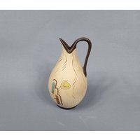 Mid-Century Keramik Krug-Vase - Esr Sawa Foreign West-Germany Westerwald 50Er Jahre H. 16 cm von AngHanLo